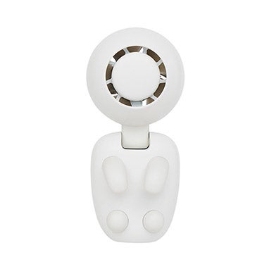 Lily White YU-REI fan with USB-C charging cable