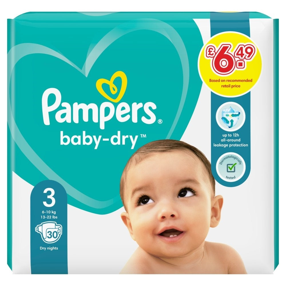 Pampers Nappies Size 3