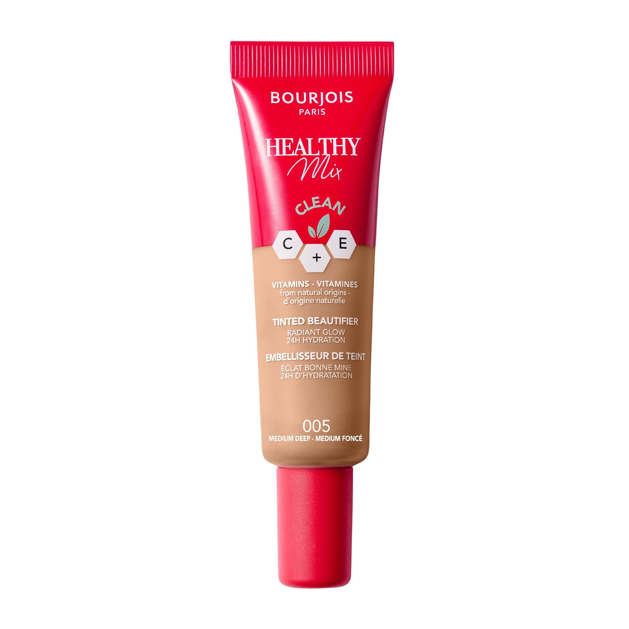 Bourjois Healthy Mix Clean Tinted Beautifier Foundation 005 Medium Deep