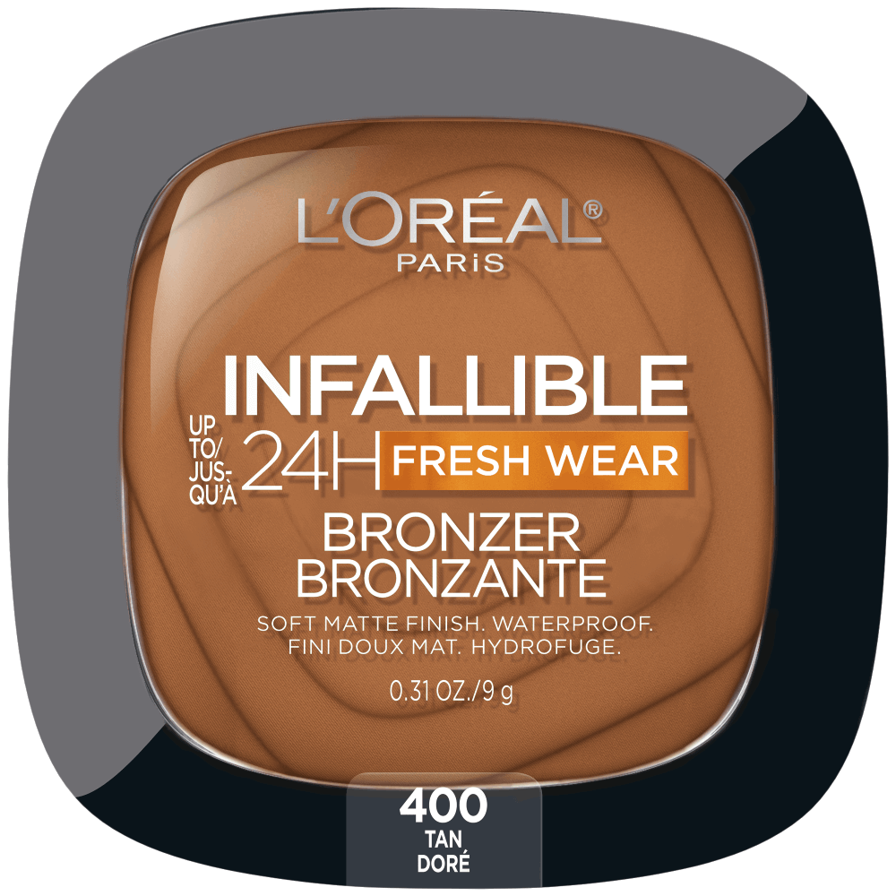 L'Oreal Paris Infaillible 24H Fresh Wear Matte Bronzer - 400 TAN