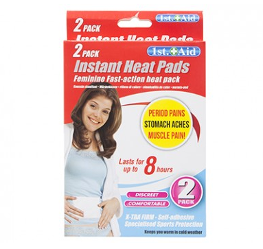 Ladies Instant Heat Pads 2 Pack