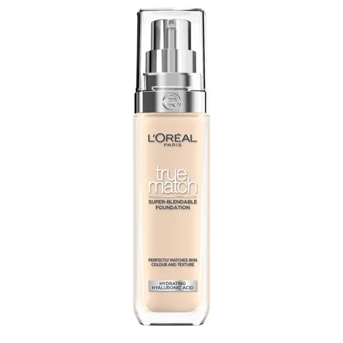 L'Oreal True Match Foundation SPF17 (30 ml) - W8 GOLDEN CAPPUCCINO