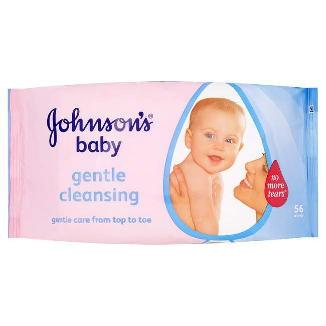 Johnson's Baby Wipes 56 Pack