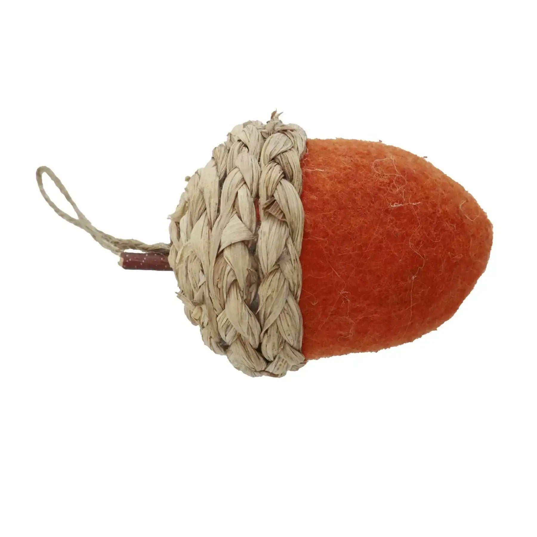 Orange Acorn Ornament autumn home decor