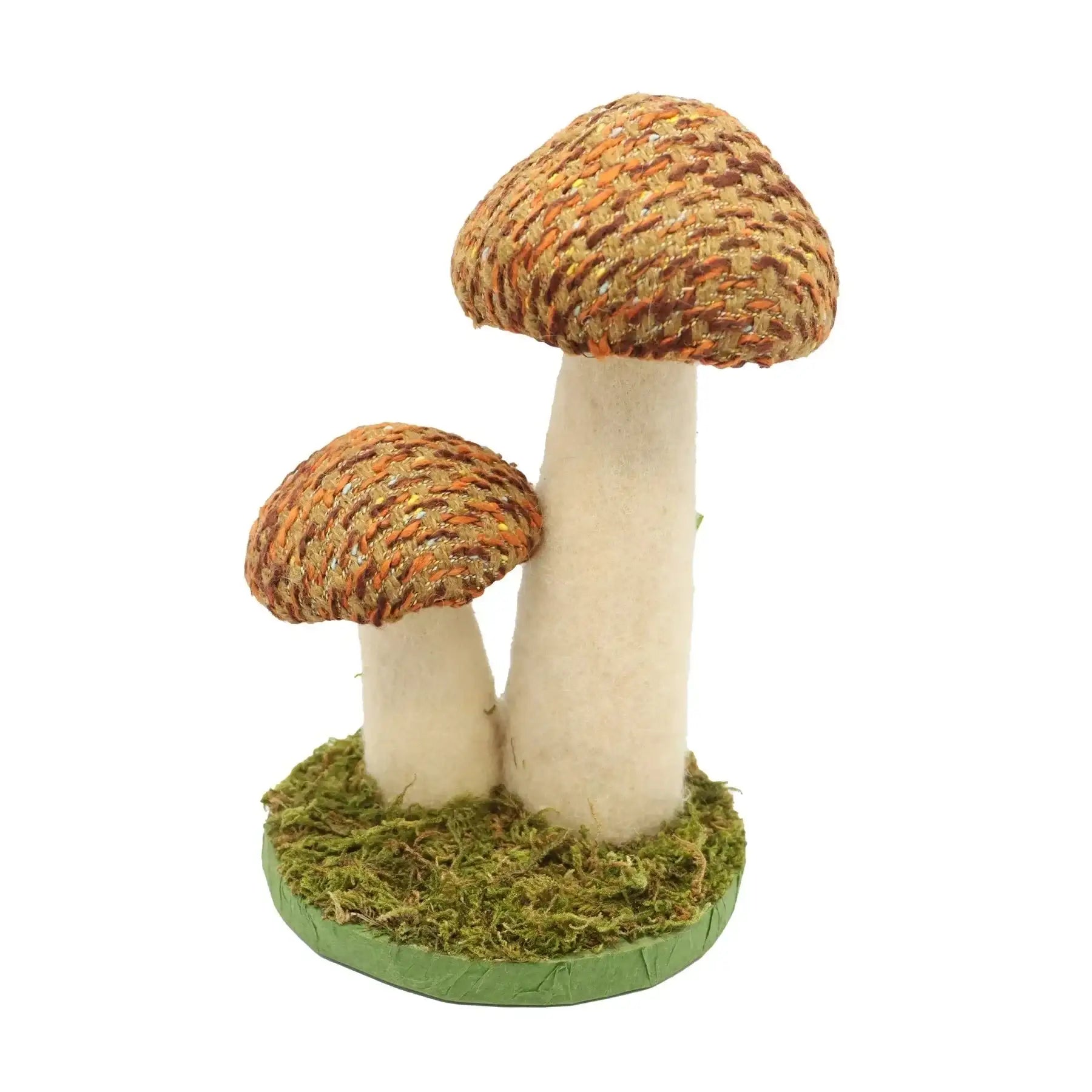 Brown Mushroom Ornament, 22 cm autumn home decor