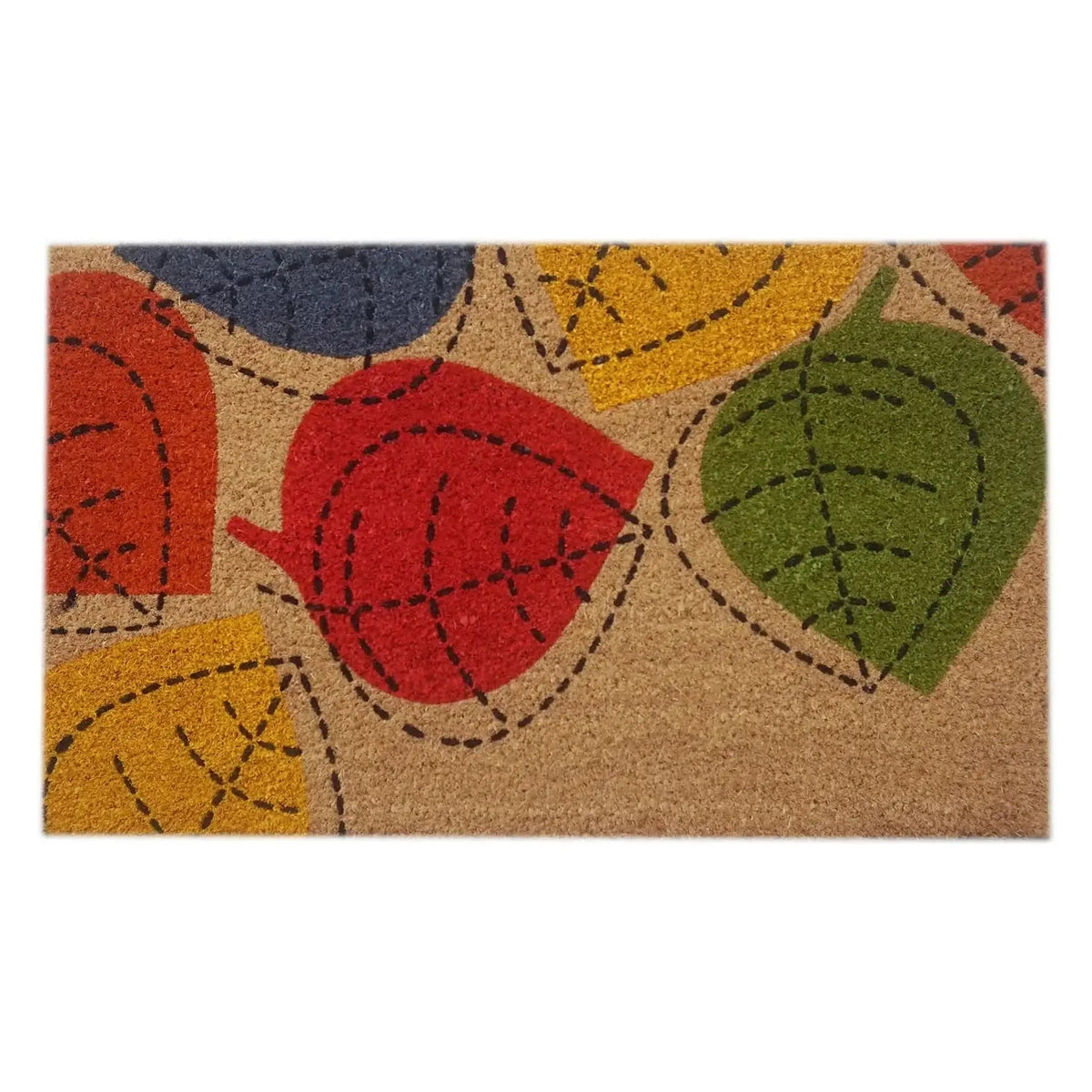 Leaf Print Doormat, 45 cm autumn home decor