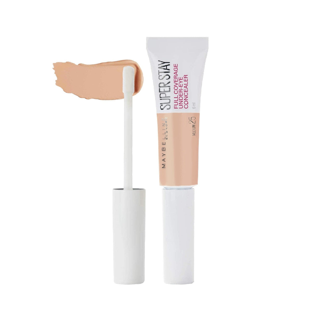 Maybelline SuperStay Full Coverage Under-Eye Concealer - 25 MEDIUM