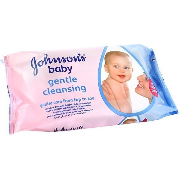 Johnson's Baby Wipes Gentle All Over 56 Pack