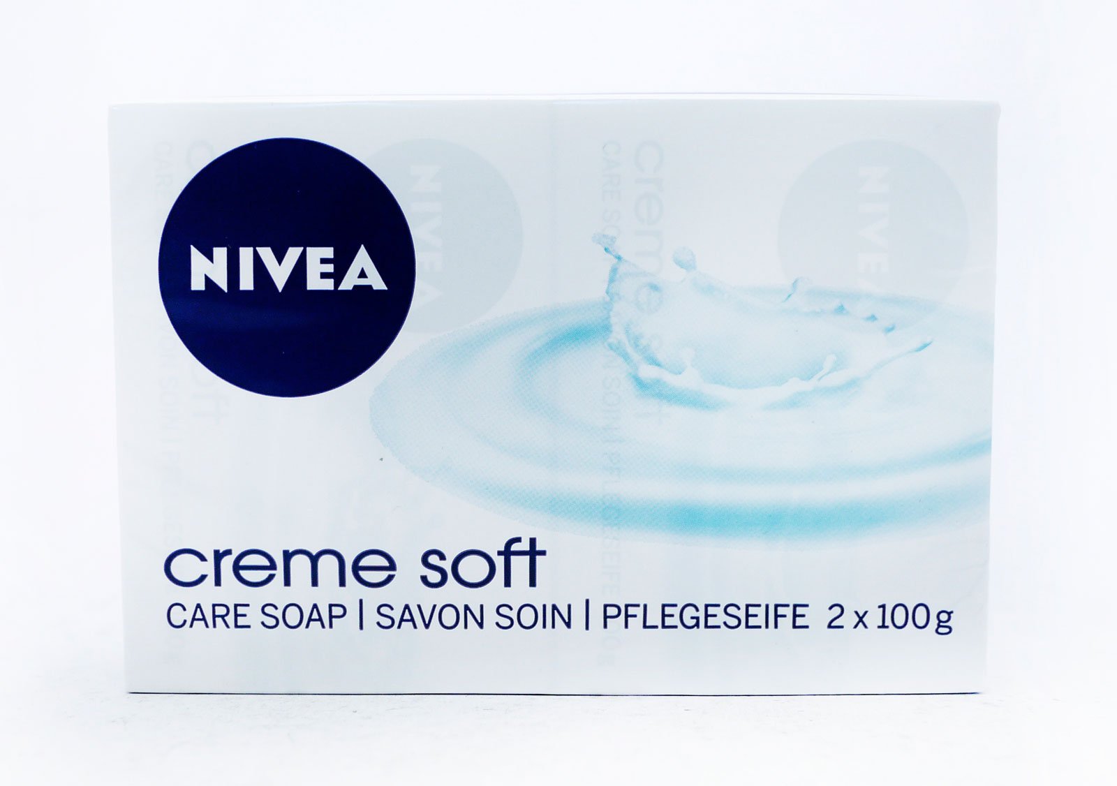 Nivea Soap Bar Creme Soft 2 x 100g Twin Pack