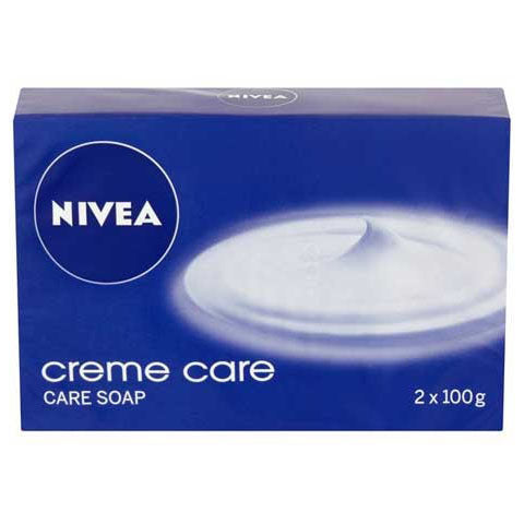 Nivea Soap Bar Creme Care 2x100g Twin Pack