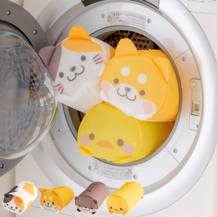 Sowa animal laundry nets bringing a playful touch to wash day