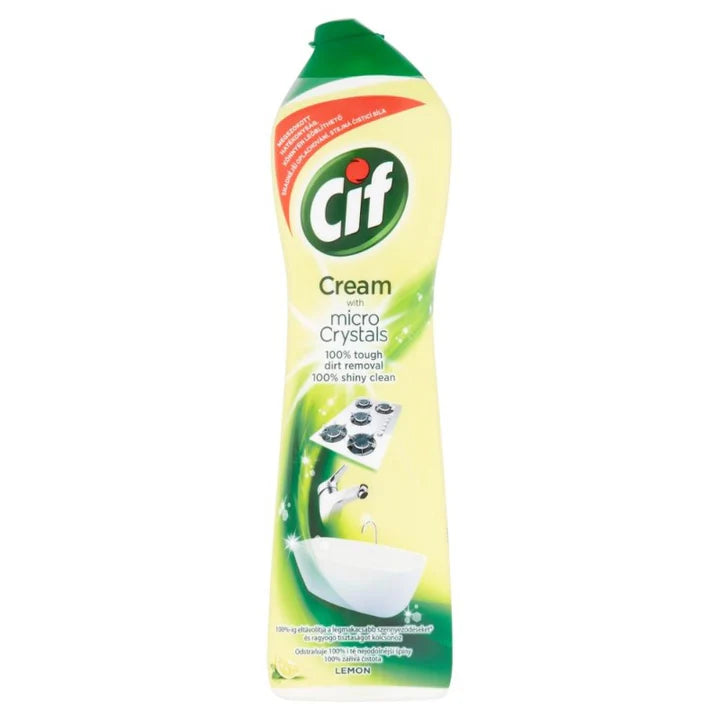 Cif Cream Lemon with Natural Cleaning Particles 250ml