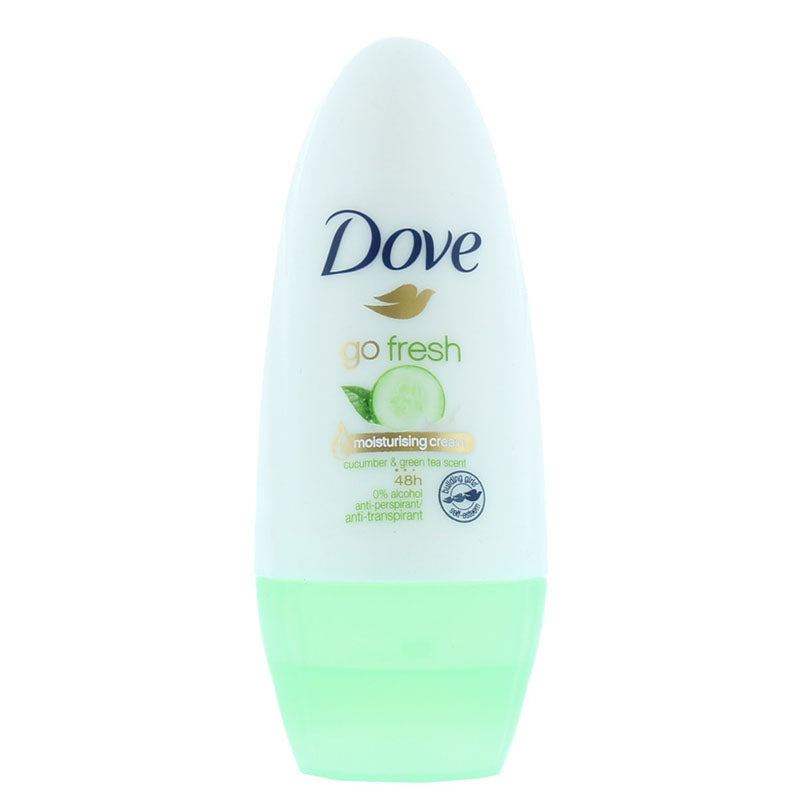 Dove Roll On Go Fresh 48h Anti-Perspirant Moisturising Cream Cucumber & Green Tea 50ml