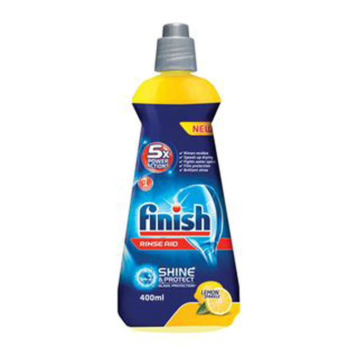 Finish Dishwasher Rinse Aid Lemon 400ml