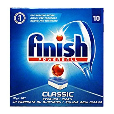 Finish Dishwasher Powerball Classic Everyday Clean 10 Tablets