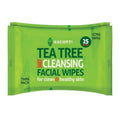 Escenti Tea Tree Cleansing Facial Wipes 2 x 25 Pack