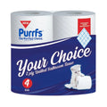 Purrfs The Purrfect Choice 2 Ply Toilet Roll 4 Pack