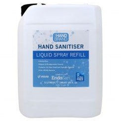 The Hand Brand Hand Sanitizer Liquid Spray Refill White 5L