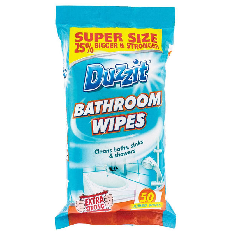 Duzzit Bathroom Wipes 50 Pack