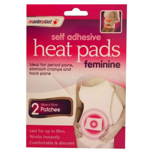 Masterplast Self Adhesive Heat Pads Feminine 2 Patches