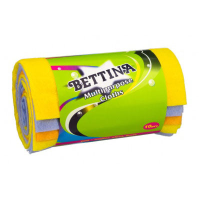 Bettina Multipurpose Cloths 8 Pack