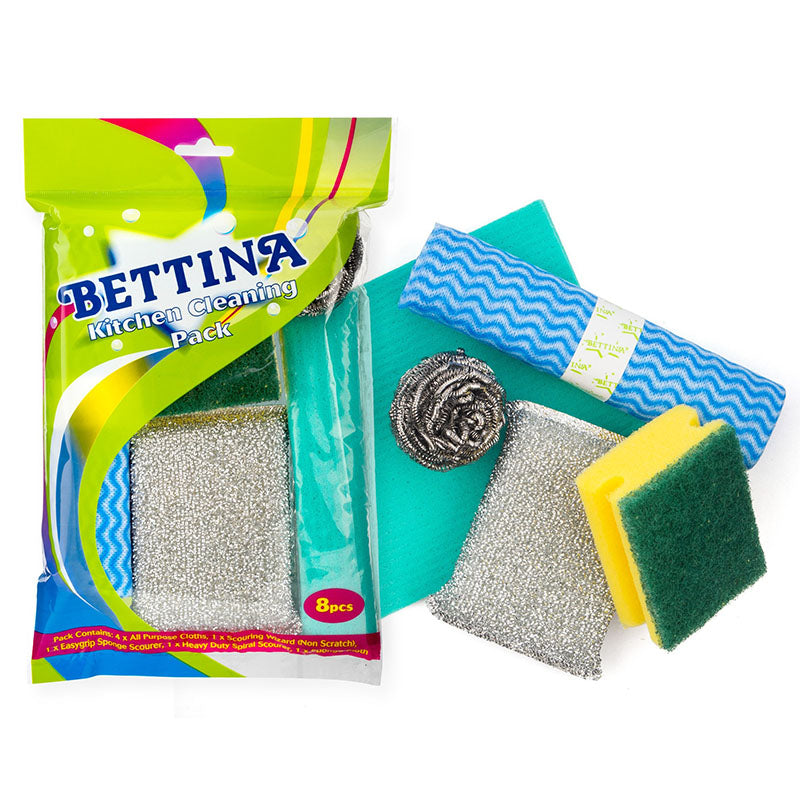 Bettina Kitchen Cleaning Pack 8 Piece
