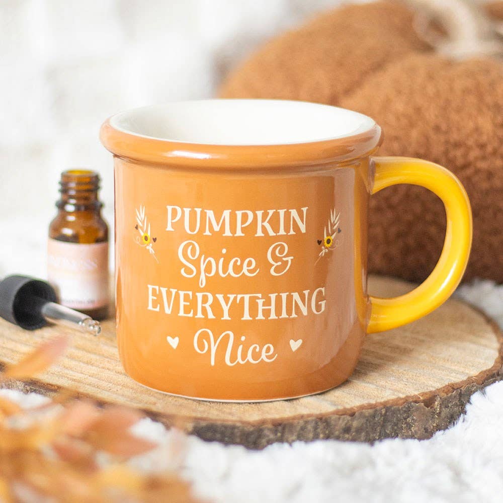 Pumpkin Spice Mug Oil Burner autumn home decor