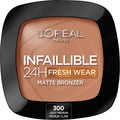 L'Oreal Paris Infaillible 24H Fresh Wear Matte Bronzer - 300 LIGHT MEDIUM