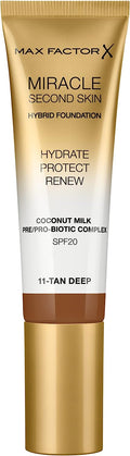 Max Factor Miracle Second Skin Hydrating Foundation - ASSORTED