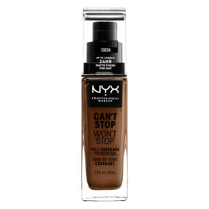 NYX Professional Can't Stop Won't Stop Foundation Full Coverage - 21 COCOA