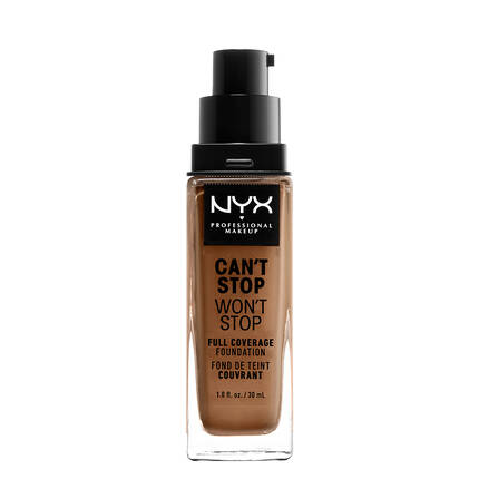 NYX Professional Can't Stop Won't Stop Foundation Full Coverage - 16 MAHOGANY