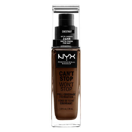 NYX Professional Can't Stop Won't Stop Foundation Full Coverage - 23 CHESTNUT