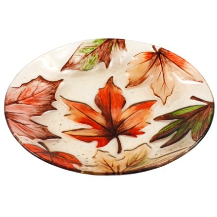 Maple Leaf Plate, 23 cm – Item 80918 autumn home decor