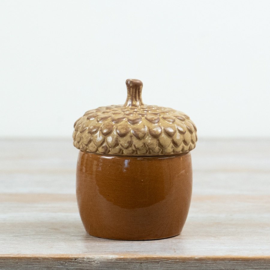 Acorn Jar autumn home decor