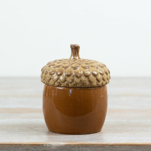 Acorn Jar autumn home decor