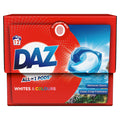 Daz All in 1 Laundry Washing Pods Whites & Colours 12 Washes