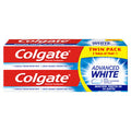Colgate Toothpaste Advanced White Twin Pack 75ml