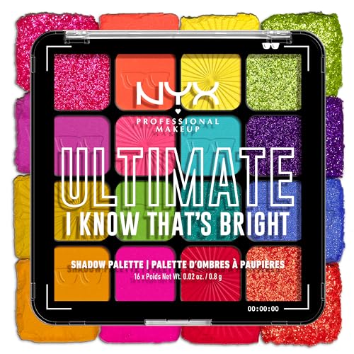 NYX Professional Makeup Ultimate Shadow Palette - 04 BRIGHTS