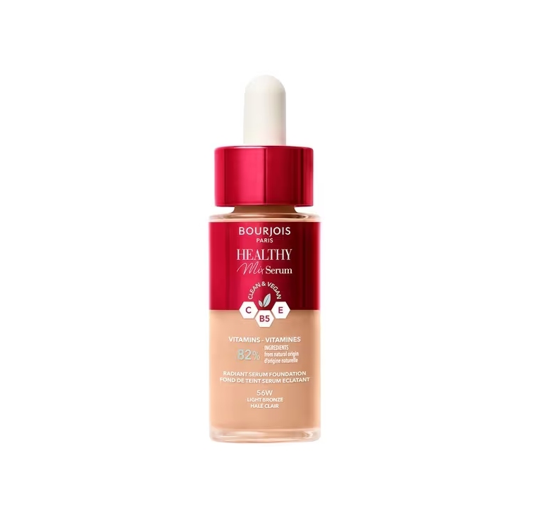 Bourjois Healthy Mix Clean & Vegan Serum Foundation 56W Light Bronze