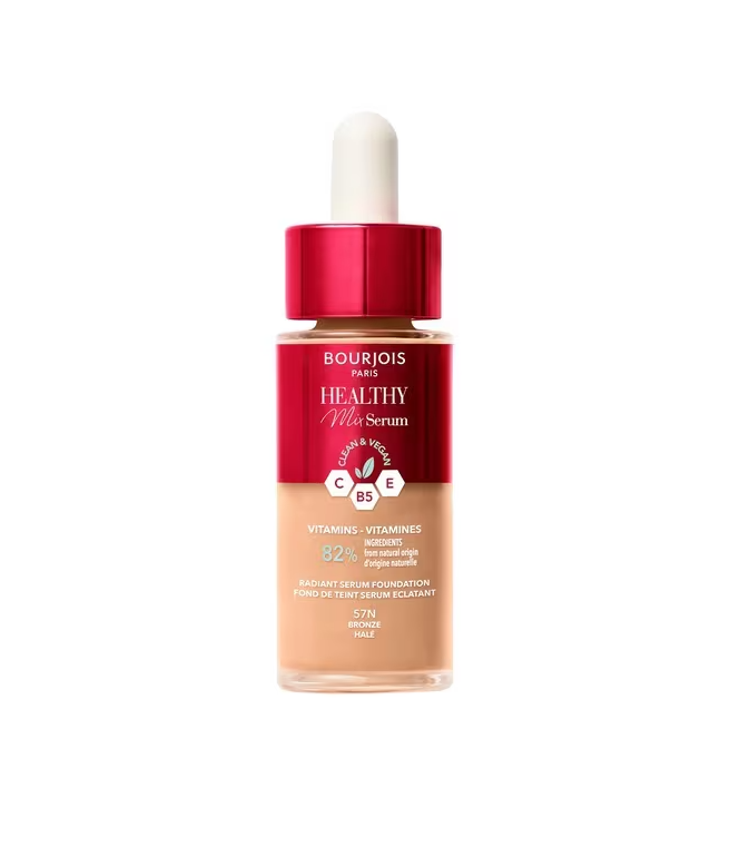 Bourjois Healthy Mix Clean & Vegan Serum Foundation 57N Bronze