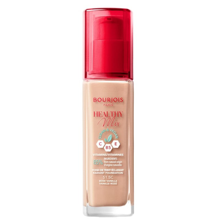 Bourjois Healthy Mix Foundation Clean & Vegan 51.5C Rose Vanilla