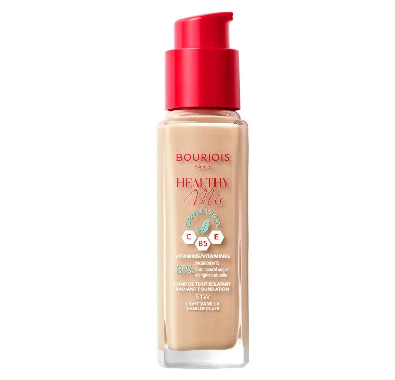 Bourjois Healthy Mix Foundation Clean & Vegan 51W Light Vanilla