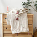 6-Layer Cotton Muslin Baby Blanket – Boho Print