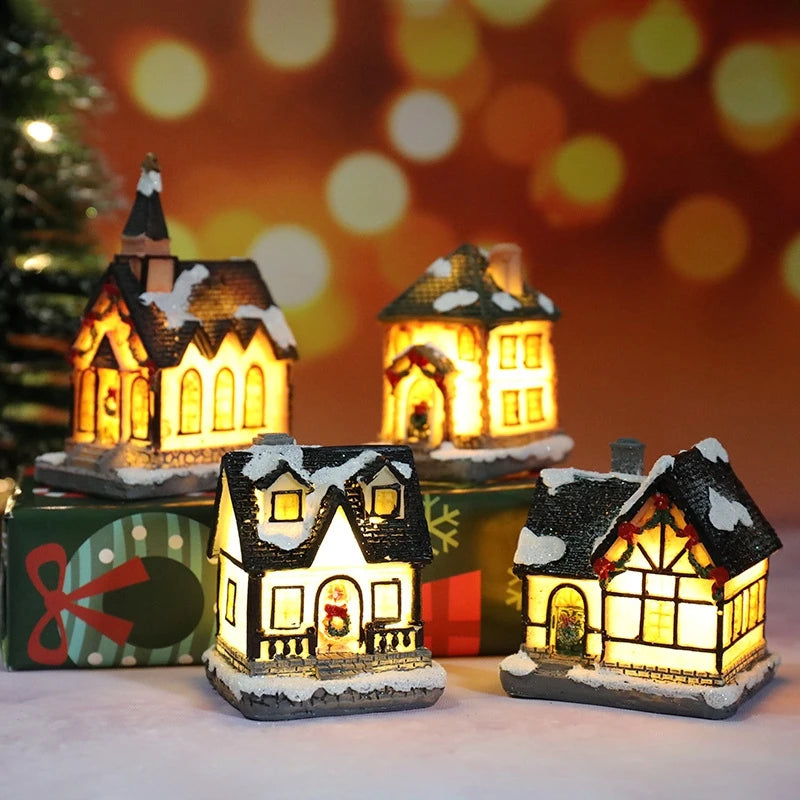 Mini LED Christmas House Light – 12 Festive Designs