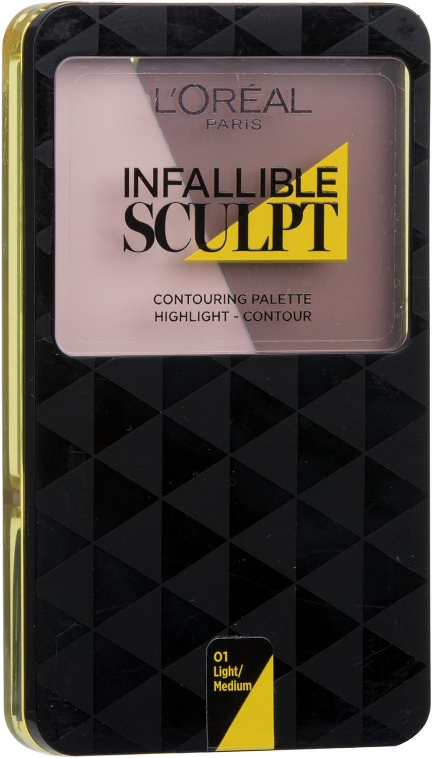 L'Oreal Infallible Sculpt Contour Palette - 03 Medium/Dark