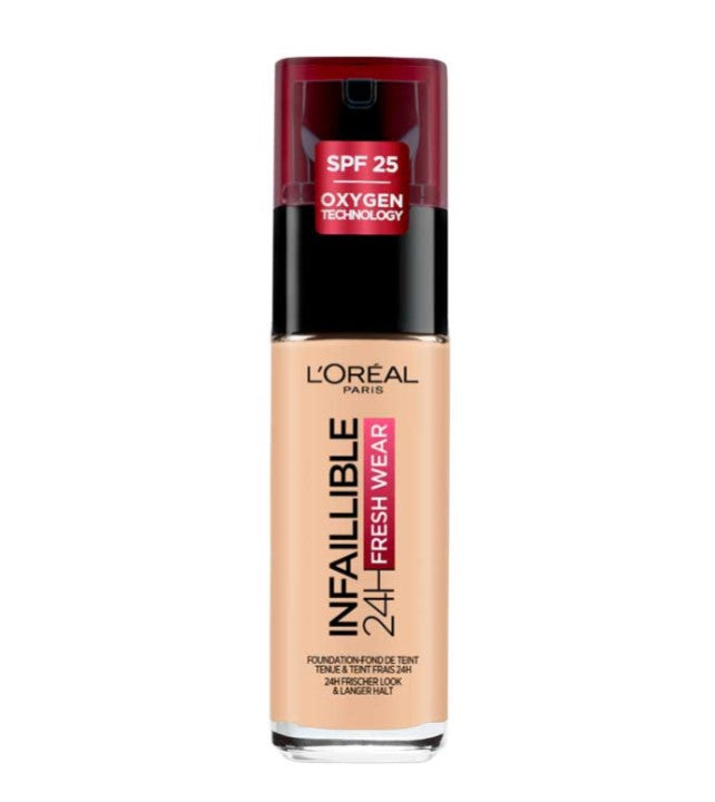 L'Oreal Infaillible 24HR Fresh Wear Foundation - 330 HAZELNUT