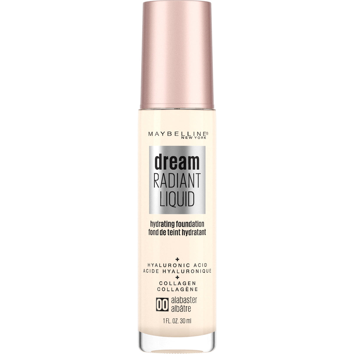 Maybelline Dream Radiant Liquid Foundation + Hydrating Serum - .05 FAIR PORCELAIN