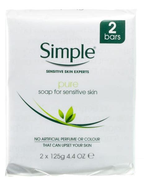 Simple Pure Soap Sensitive Twin Pack 2 x 125g
