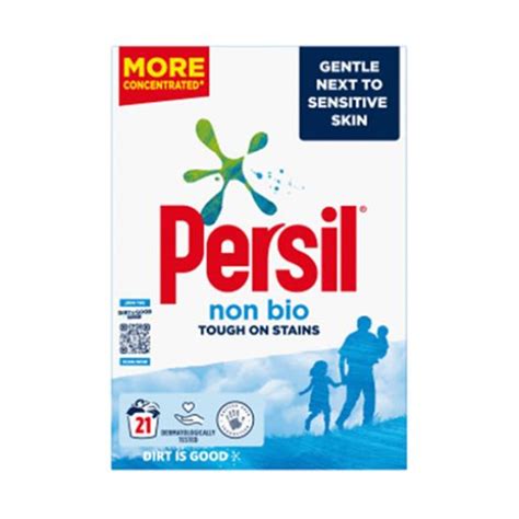 Persil Laundry Washing Powder Non Bio 21w
