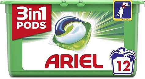 Ariel Laundry Washing 3 in 1 Pods Regular 12 Pack
